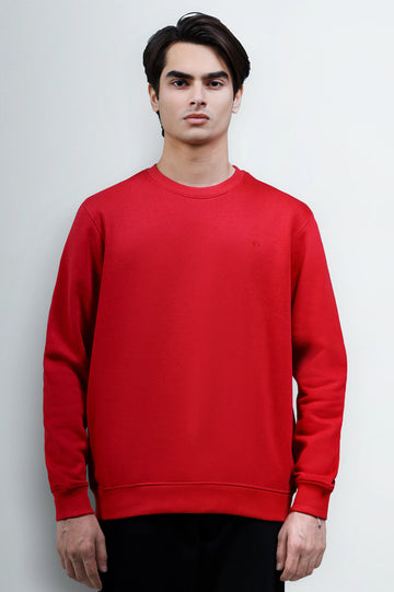 Maroon Basic Sweatshirt