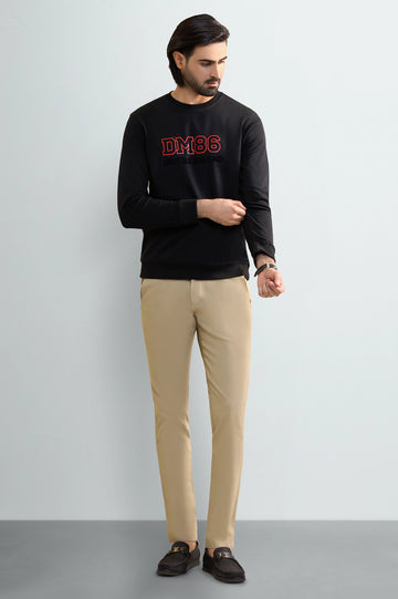 Black Crewneck Sweatshirt