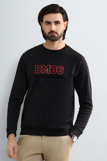 Black Crewneck Sweatshirt