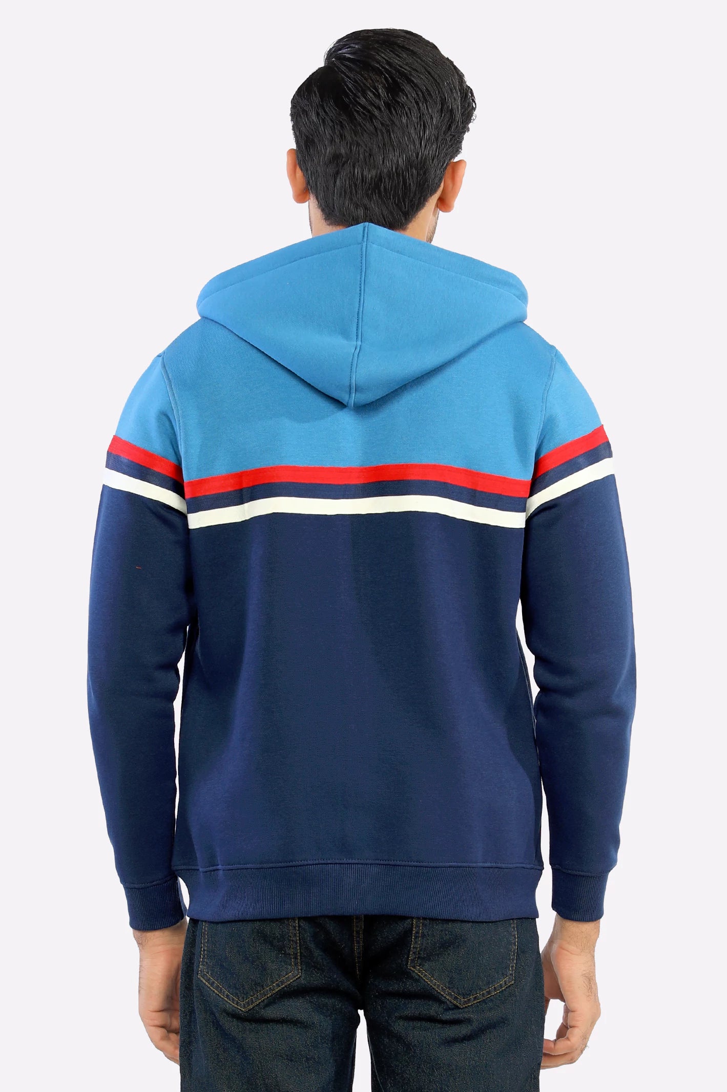 Men Indigo Pullover Hoodie From Diners