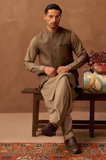 Dark Brown Waistcoat