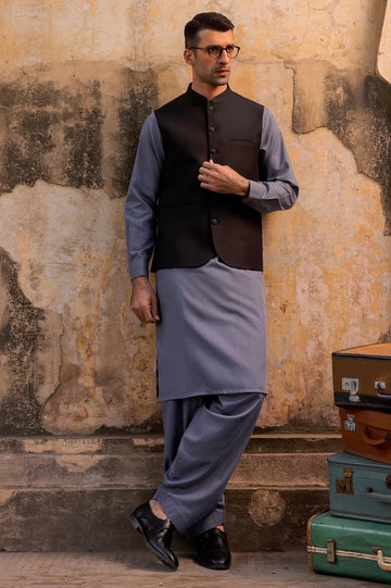 Black Premium Waistcoat