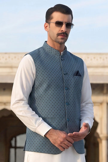 Blue Waistcoat