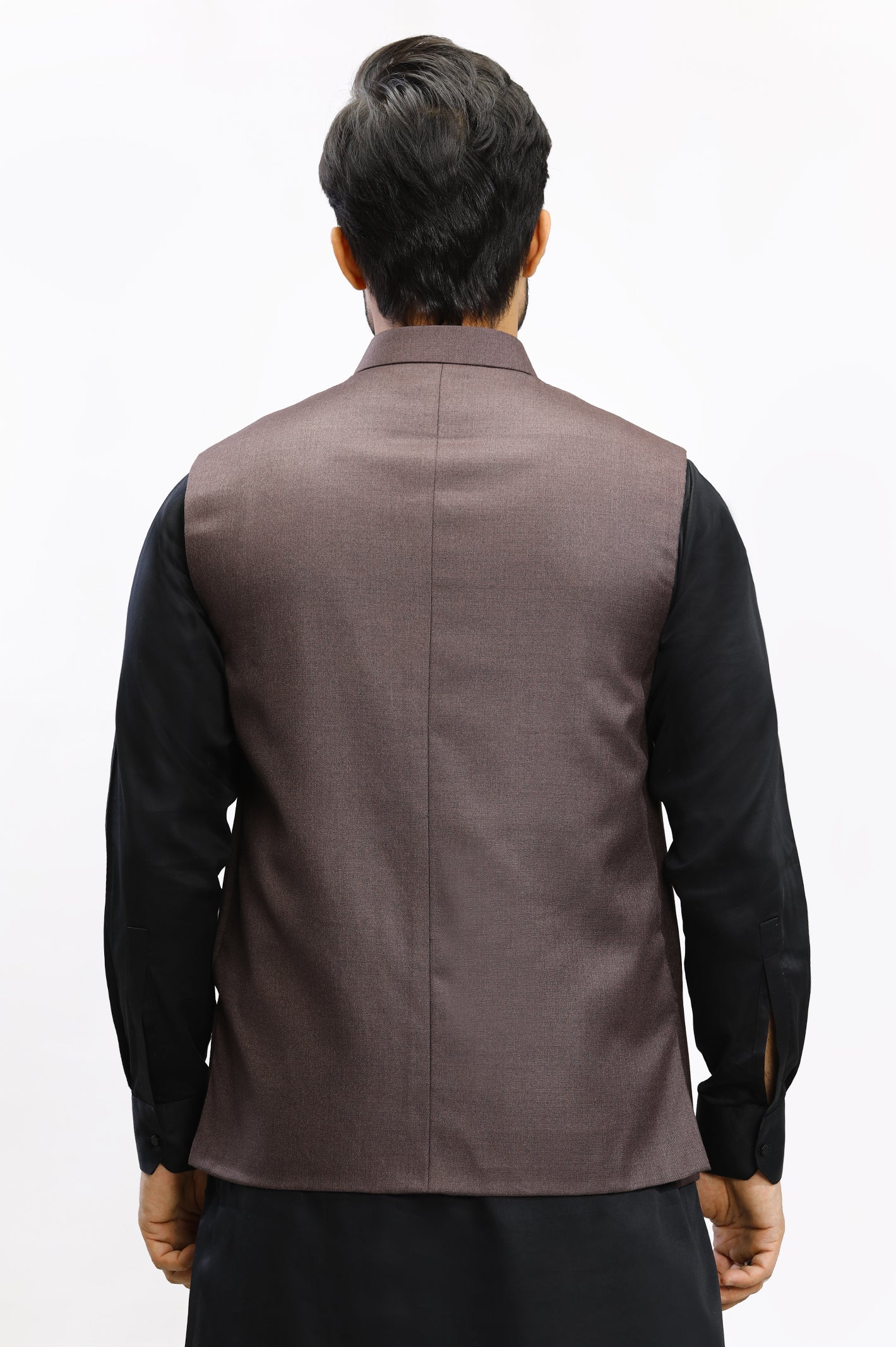 Dark Brown Waistcoat From Diners