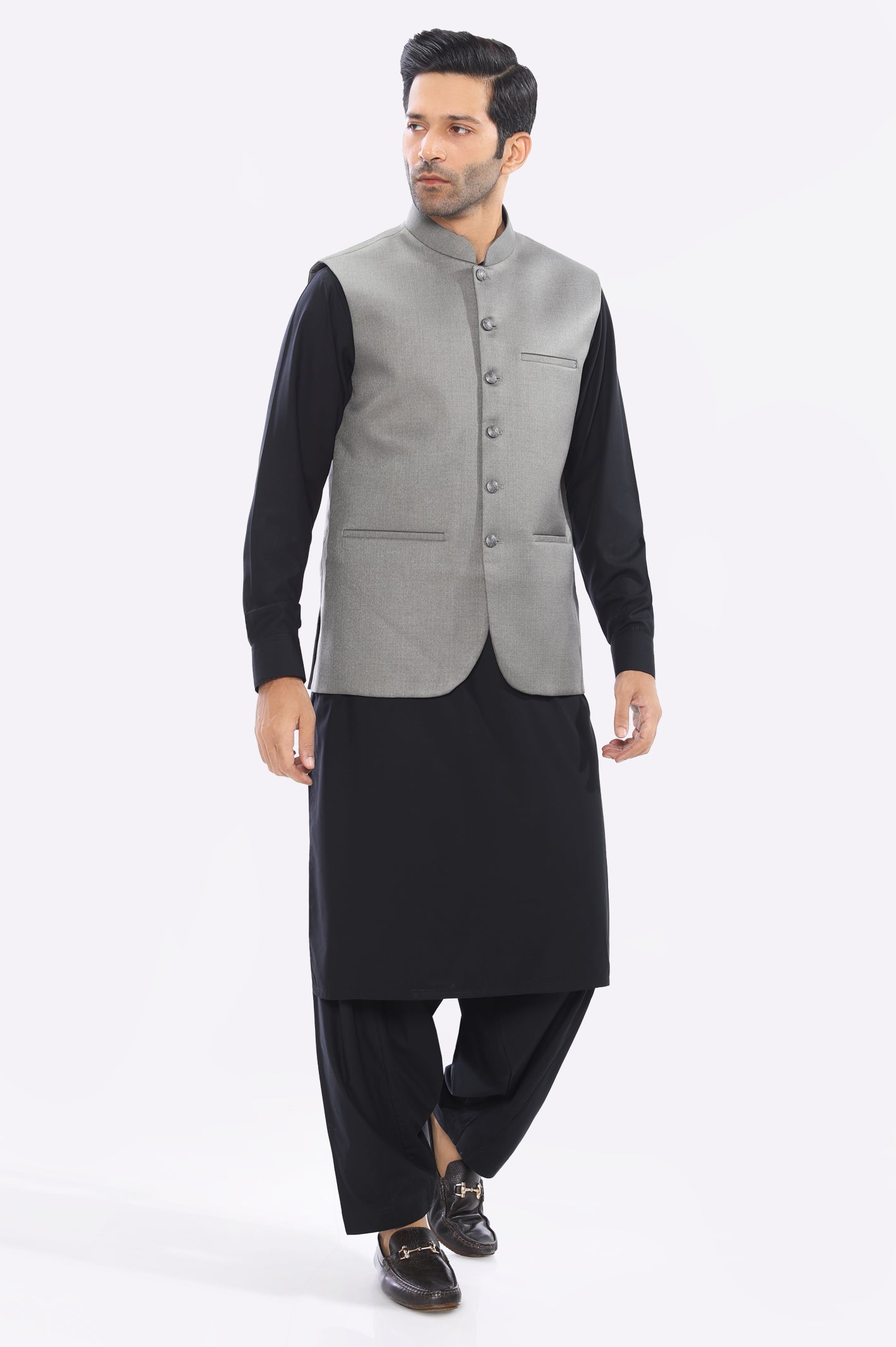 Light Grey Waistcoat From Diners