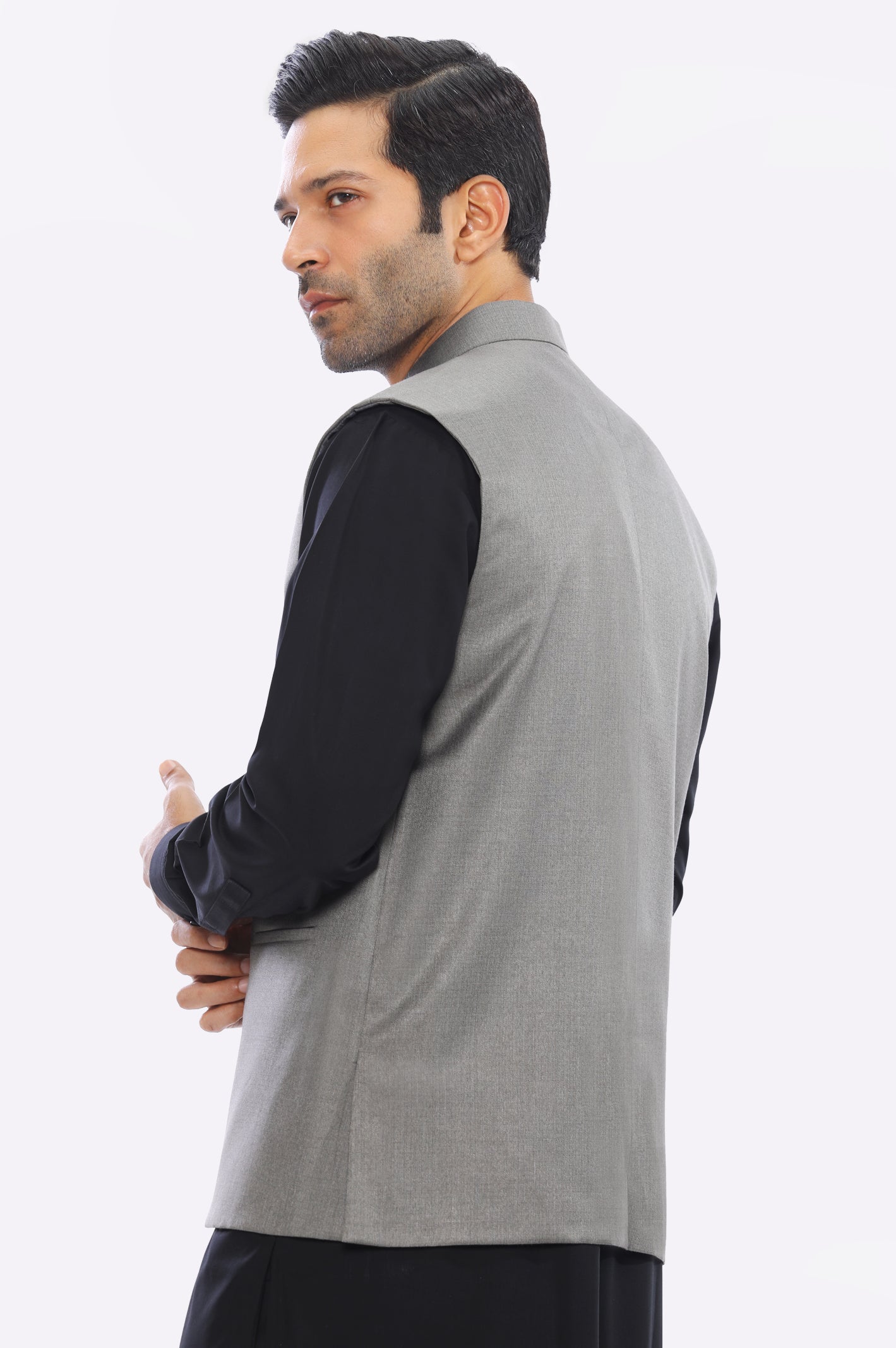 Light Grey Waistcoat From Diners