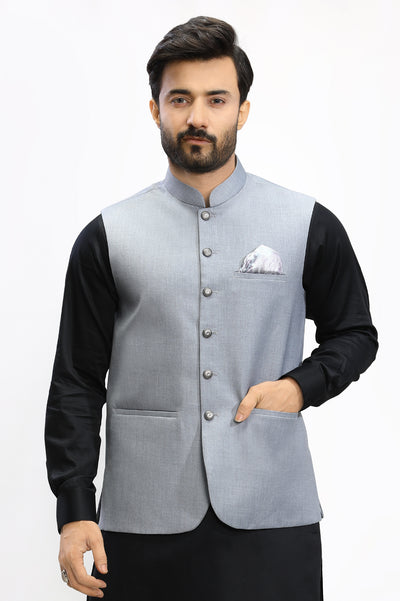Light Grey Waistcoat From Diners
