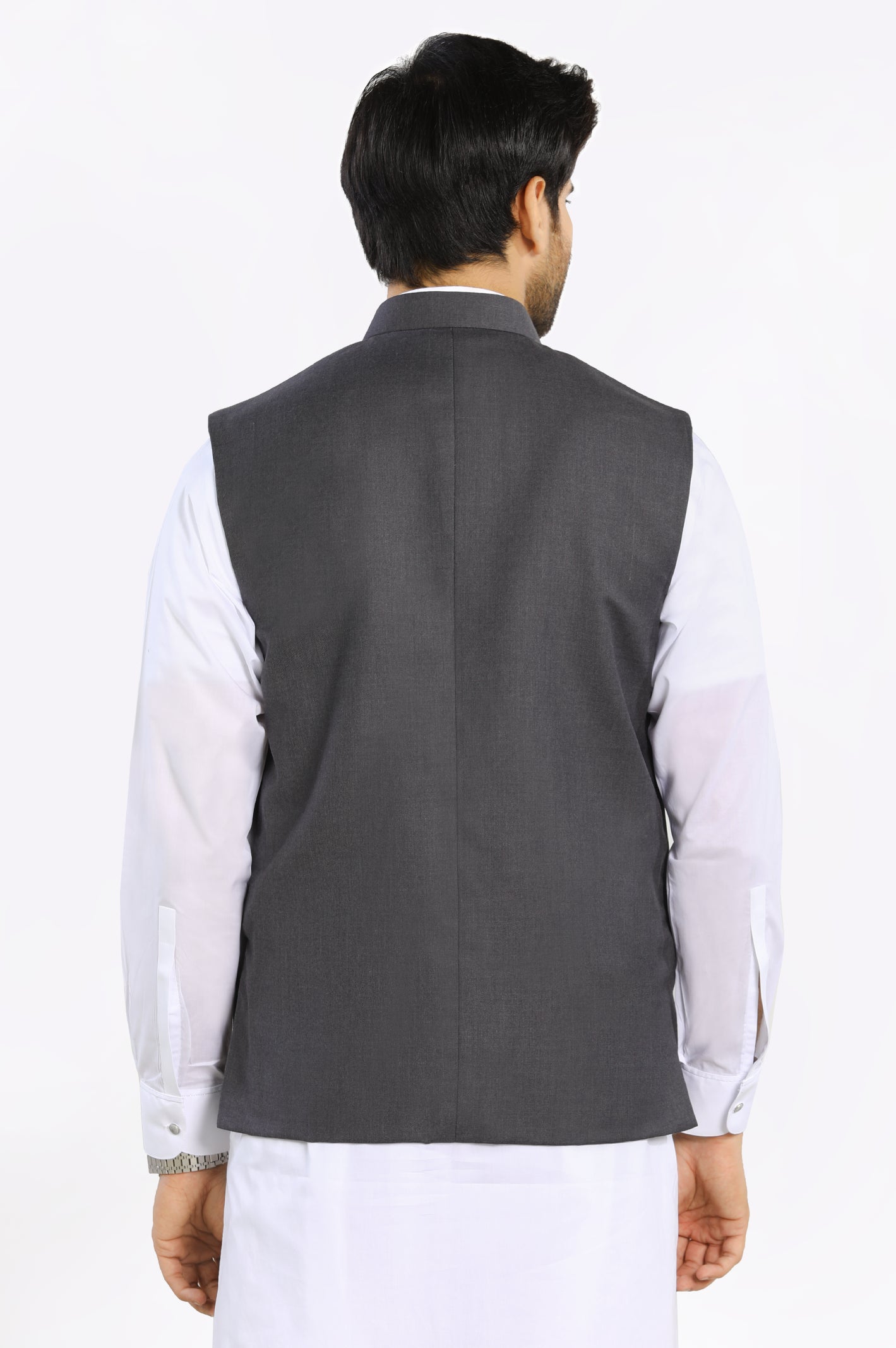 Dark Grey Waistcoat From Diners