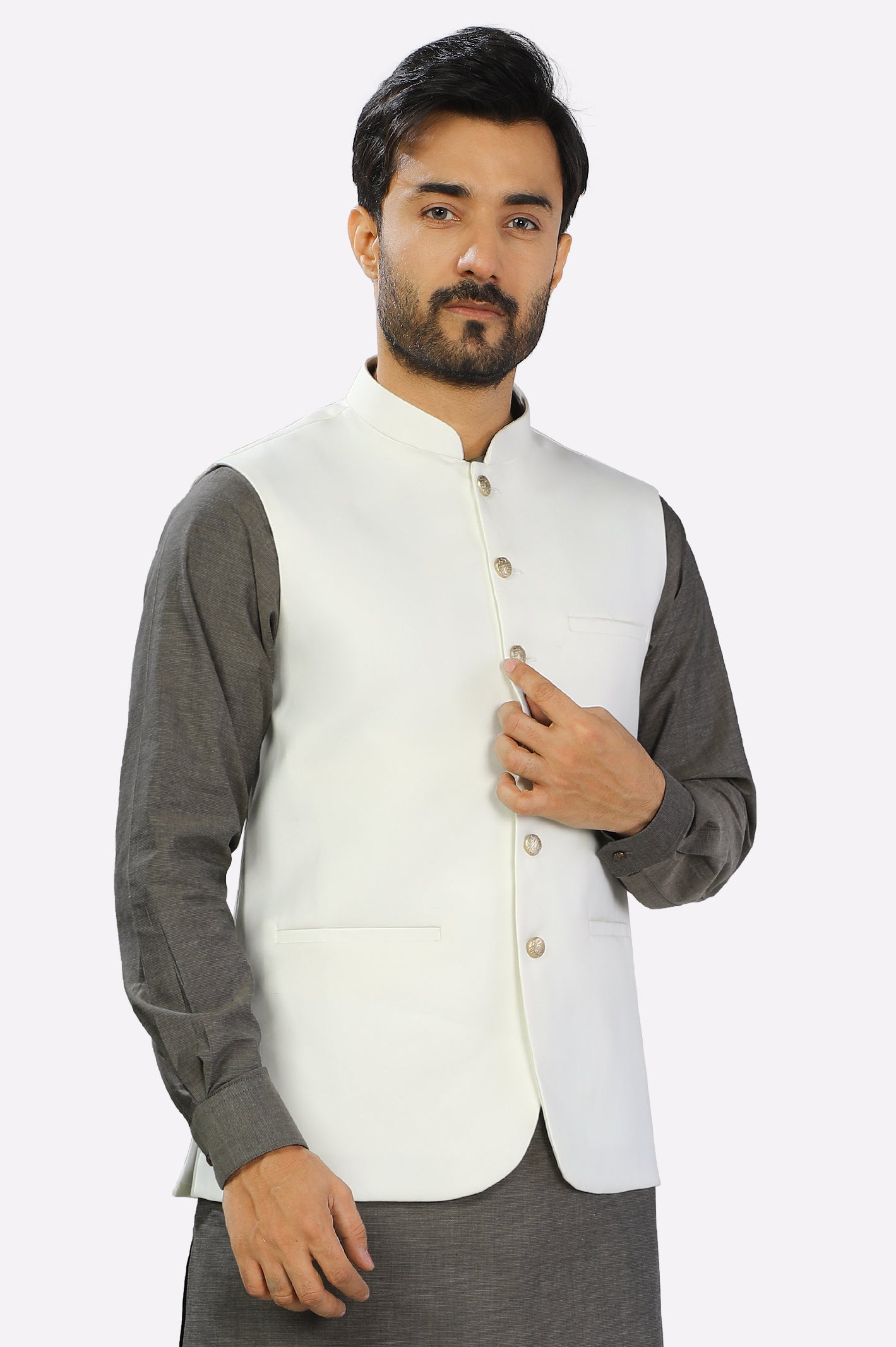 Off White Waistcoat – Diners Pakistan