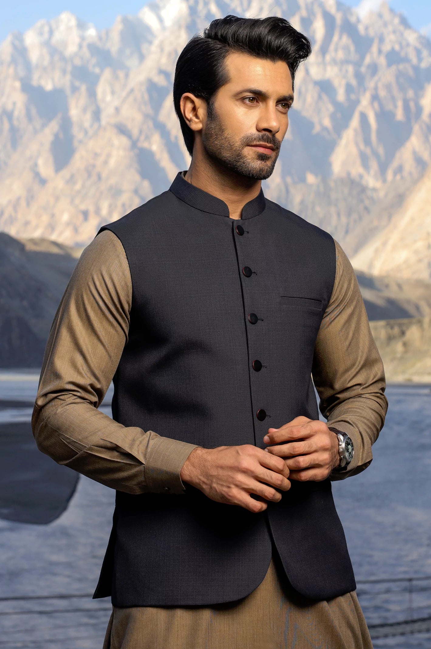 Dark grey waistcoat online