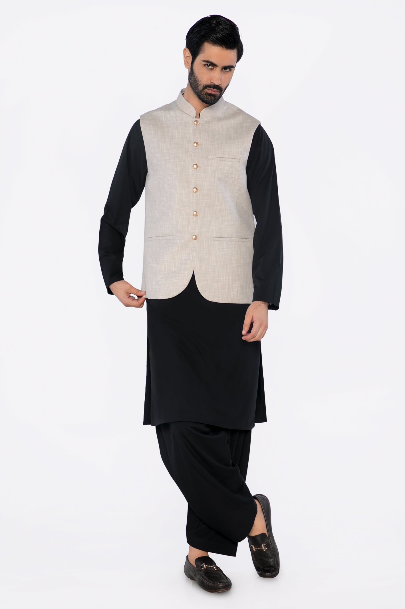 Light Brown Waistcoat From Diners