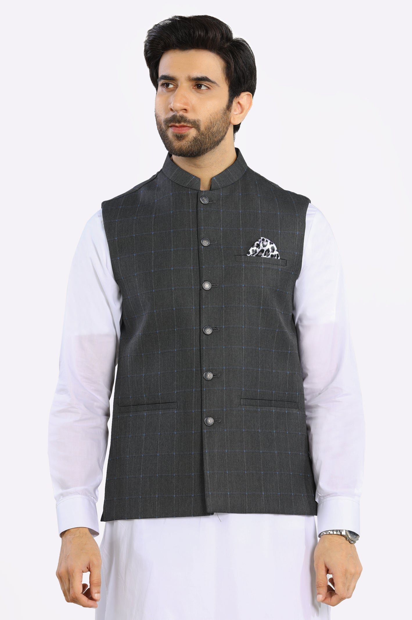 Grey Waistcoat From Diners