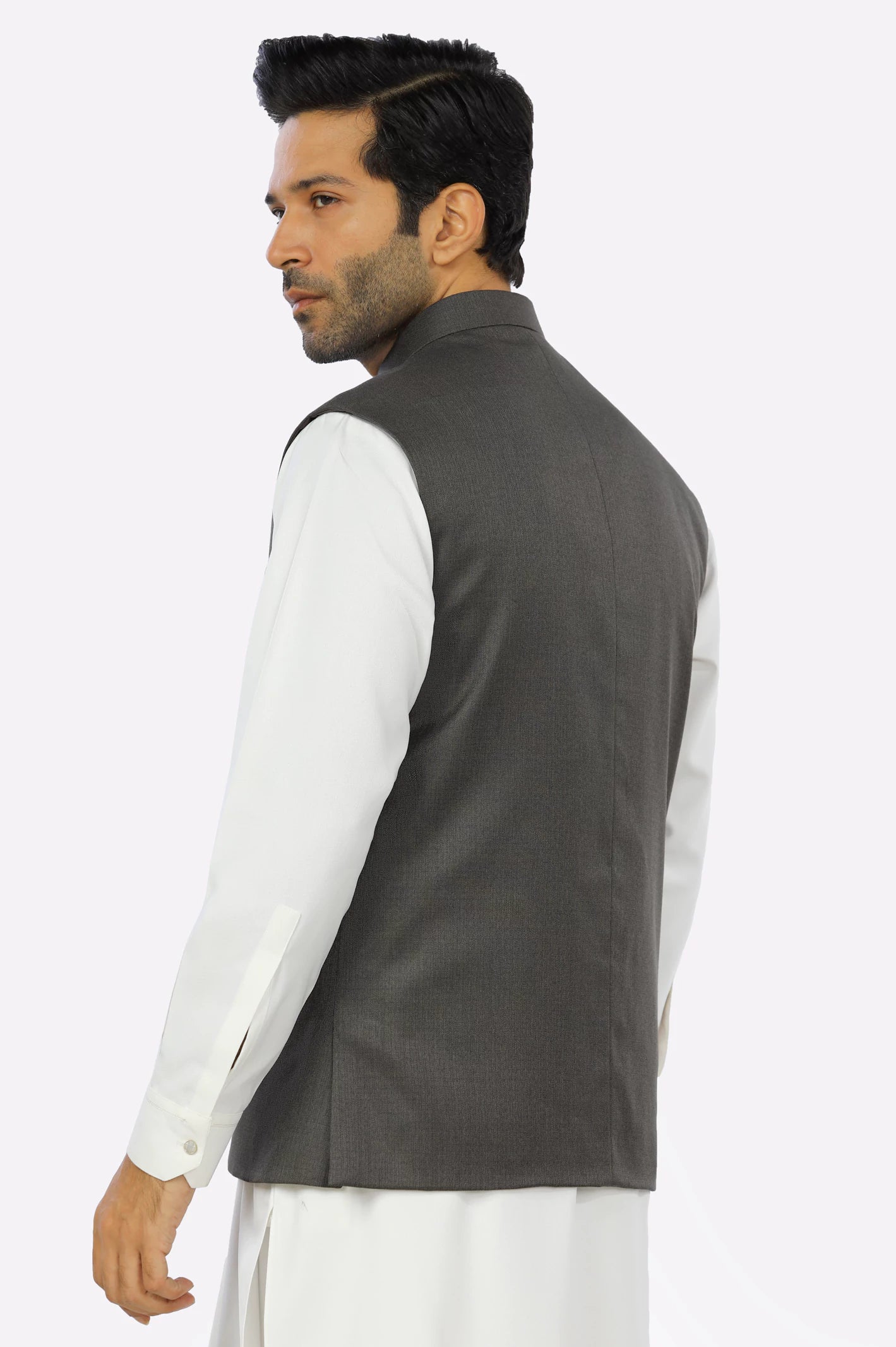 Dark Brown Waistcoat From Diners