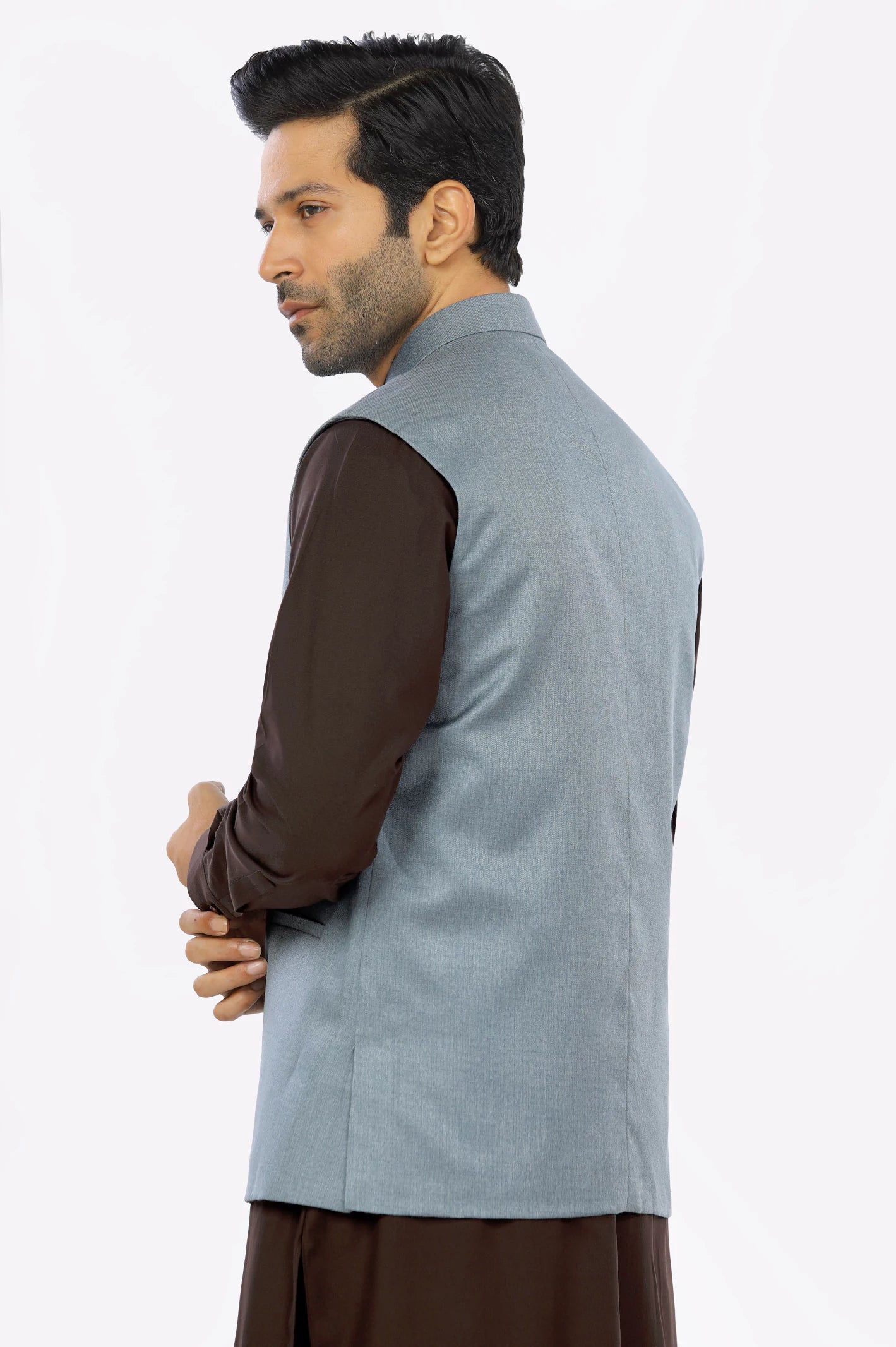 Light Grey Waistcoat From Diners