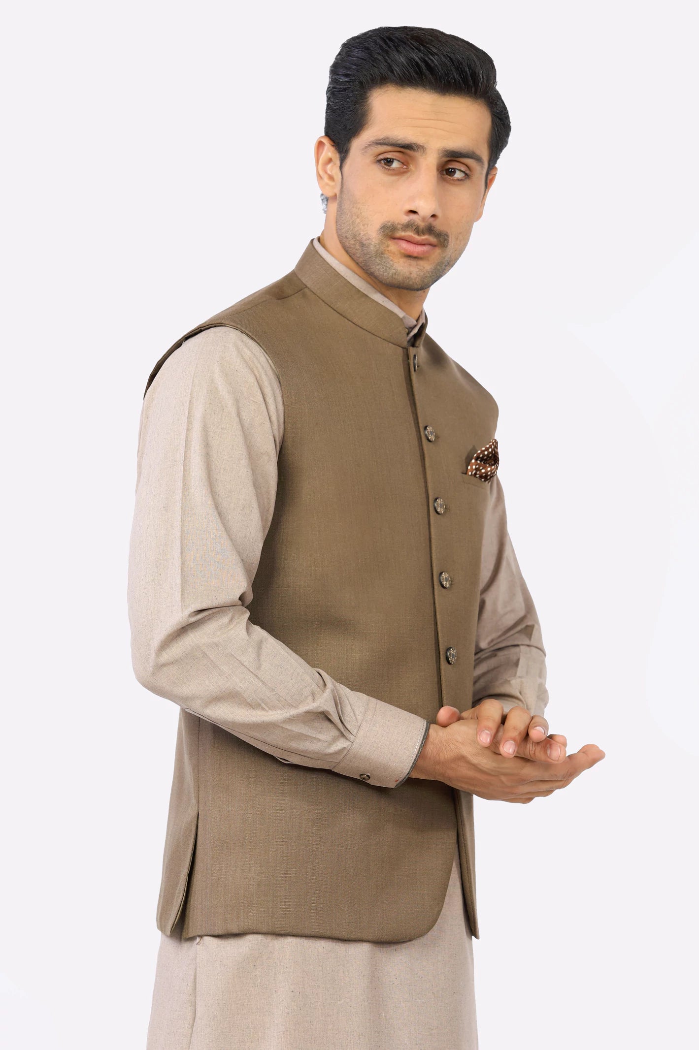 Brown Waistcoat From Diners