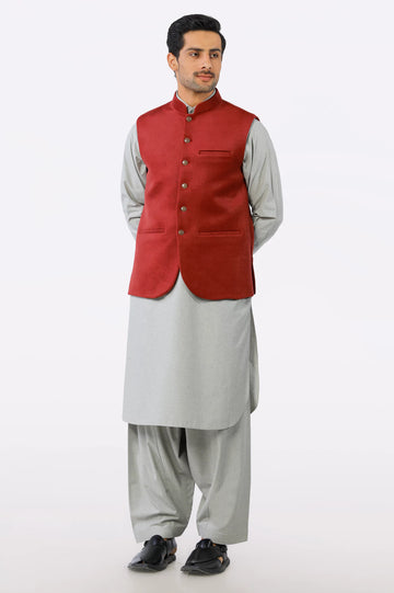 Rust Waistcoat From Diners