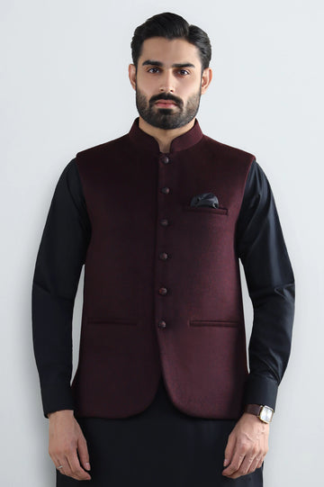 Maroon Waistcoat