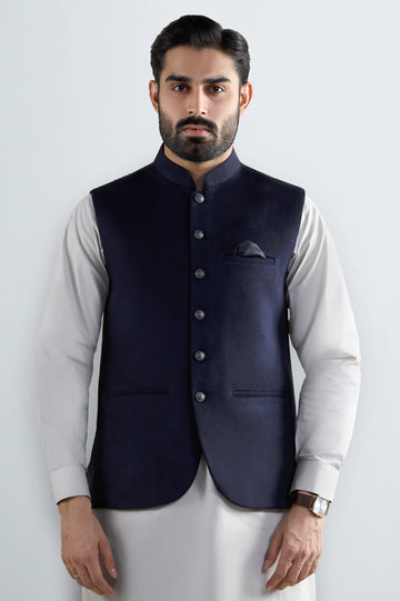 Dark Blue Waistcoat