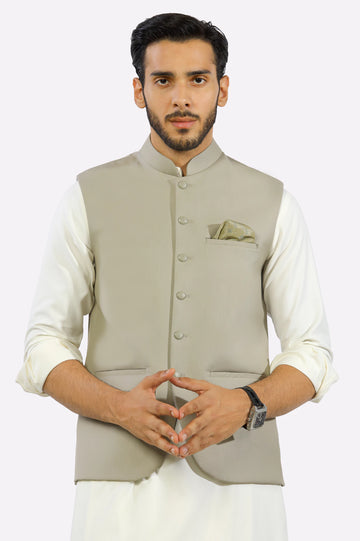 Beige Waistcoat