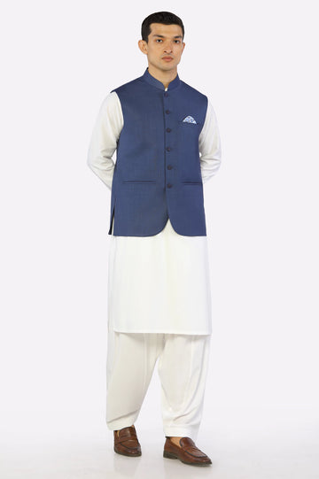 Navy Blue Waistcoat