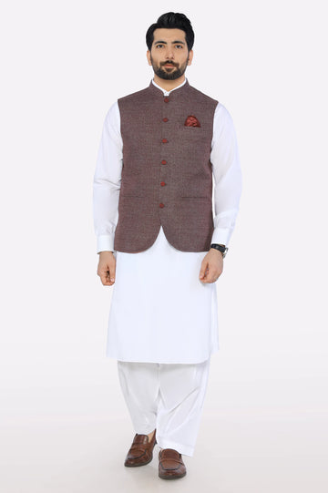 Maroon Waistcoat