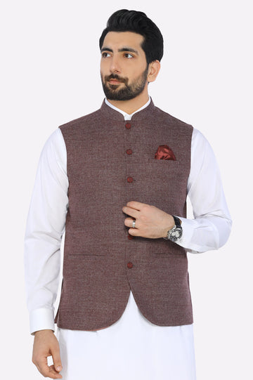 Maroon Waistcoat