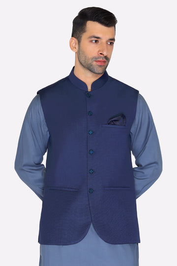 Blue Waistcoat