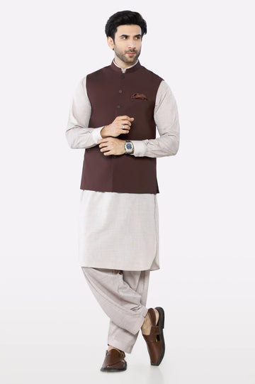 Maroon Waistcoat