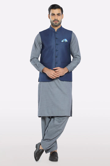Blue Waistcoat