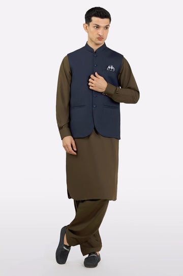 Dark Blue Waistcoat