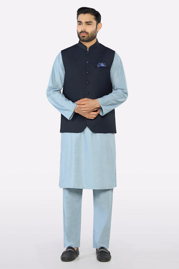 Navy Blue Waistcoat