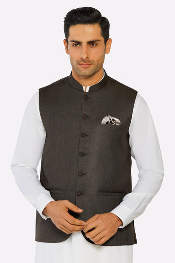 Dark Brown Waistcoat