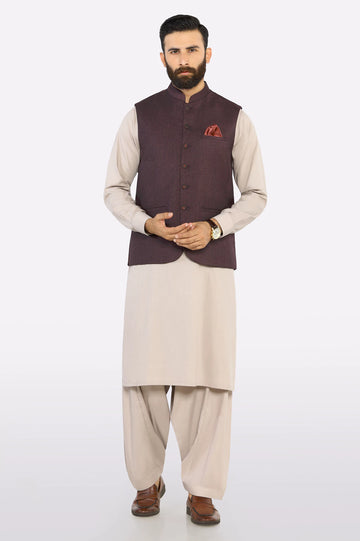Maroon Waistcoat