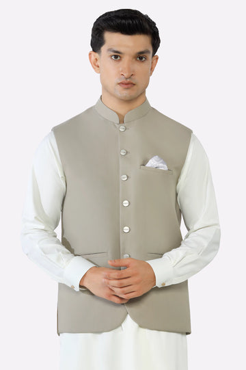 Beige Waistcoat