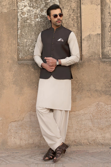 Dark Brown Waistcoat