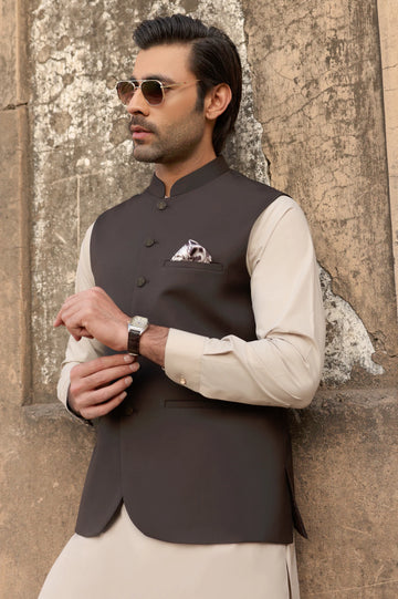 Dark Brown Waistcoat