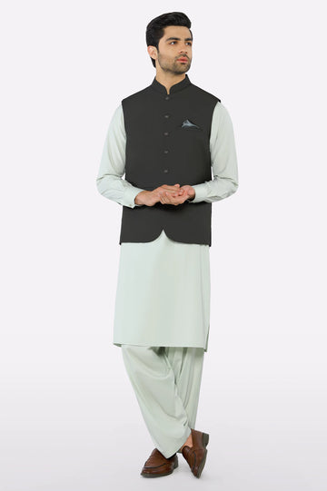 Dark Green Waistcoat