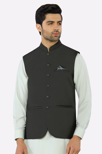 Dark Green Waistcoat