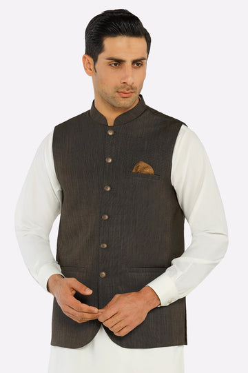 Dark Brown Waistcoat