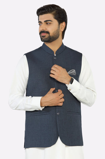 Blue Waistcoat