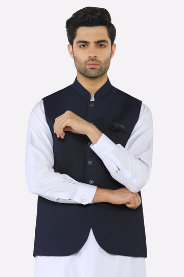 Dark Blue Waistcoat