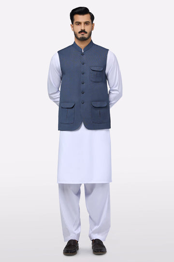 Blue Waistcoat