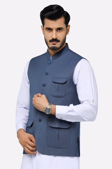 Blue Waistcoat