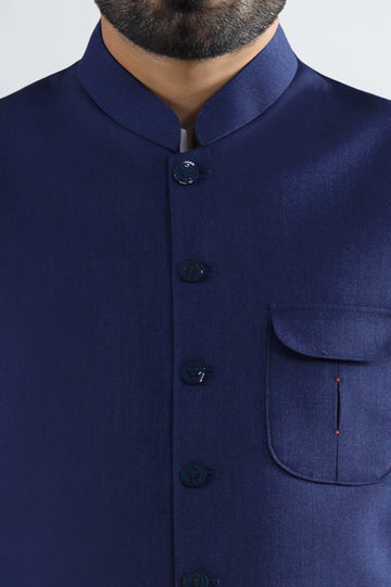 Dark Blue Waistcoat