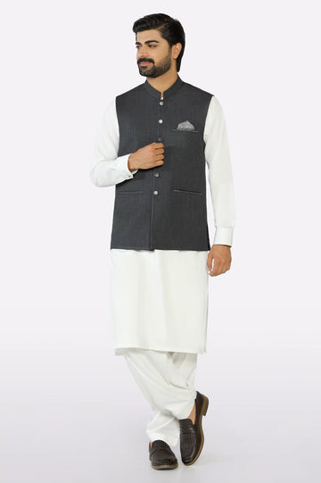 Dark Grey Waistcoat