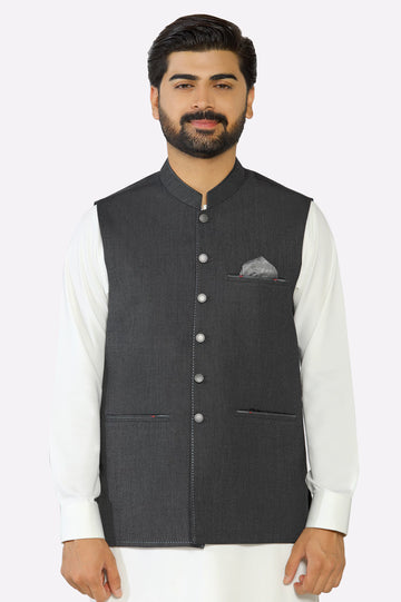 Dark Grey Waistcoat