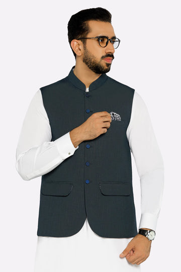 Dark Green Waistcoat