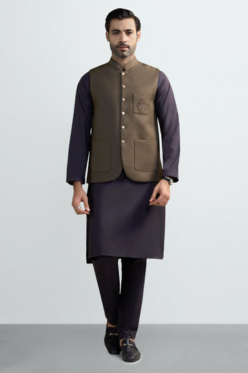 Olive Waistcoat