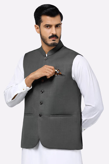Dark Green Waistcoat