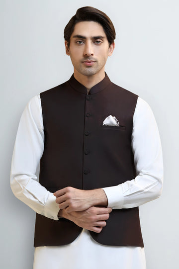 Dark Brown Waistcoat